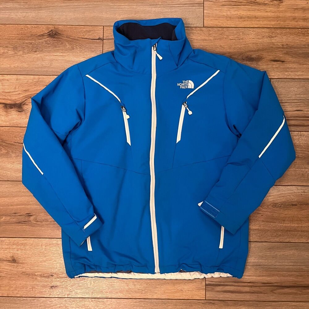 The North Face Blue Apex Elevation Insulated Softshell Ski Jacket Coat Men's L